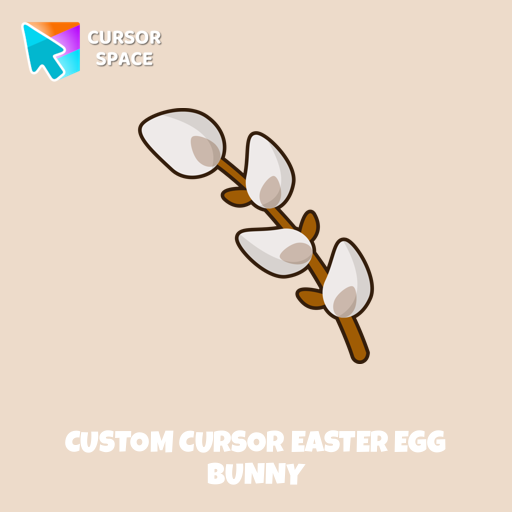 Custom Cursor Easter Egg Bunny